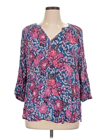 Jones New York 3/4 Sleeve Blouse (view 1)