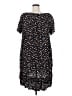 Evans 100% Viscose Print Black Casual Dress Size 22 - photo 2