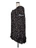 Evans 100% Viscose Print Black Casual Dress Size 22 - photo 5