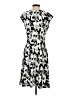 Elle Print Black Cocktail Dress Size S - photo 2