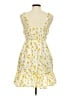 Sim & Sam Yellow Casual Dress Size M - photo 2