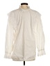 Sandro Ivory Long Sleeve Blouse Size Sm (1) - photo 2