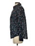 St. John's Bay 100% Cotton Floral Blue Long Sleeve Button-Down Shirt Size S - photo 5