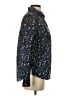 St. John's Bay 100% Cotton Floral Blue Long Sleeve Button-Down Shirt Size S - photo 4