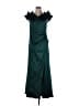 Xscape Teal Green Cocktail Dress Size 12 - photo 1