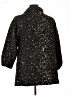 Hazel Animal Print Black Coat Size XL - photo 2