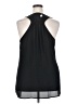 Libian 100% Polyester Black Sleeveless Blouse Size 3X - photo 2