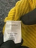 For Cynthia 100% Acrylic Yellow Pullover Sweater Size M - photo 8