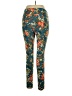 Lularoe Floral Teal Active Pants Size 1X (Tall & Curvy) - photo 2
