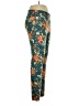 Lularoe Floral Teal Active Pants Size 1X (Tall & Curvy) - photo 4
