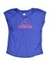 Adidas 100% Polyester Purple Active Tank Size 6 - photo 1