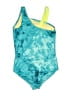 Lands' End Tie-dye Teal One Piece Swimsuit Size 7 - photo 2