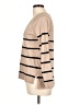 Bobeau Stripes Tan Pullover Sweater Size L - photo 5