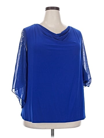 MSK 3/4 Sleeve Blouse (view 1)