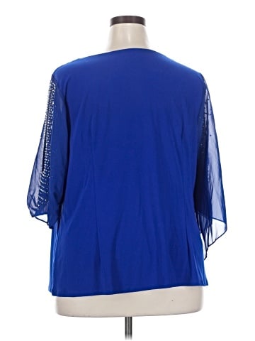 MSK 3/4 Sleeve Blouse (view 2)