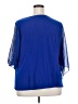 MSK Blue 3/4 Sleeve Blouse Size 3X - photo 2