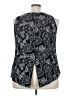 Monday Fun 100% Rayon Black Sleeveless Blouse Size 3X - photo 2
