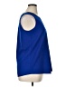 Alfani Blue Sleeveless Blouse Size 16 Petite - photo 4