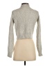 T.J. Maxx Metallic Silver Turtleneck Sweater Size XS - photo 2