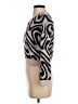 Subdued Animal Print Silver Pullover Sweater Size S - photo 5