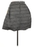 Ginger G. 100% Polyester Tweed Gray Formal Skirt Size M - photo 2