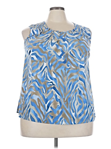 Maggie Barnes Sleeveless Blouse (view 1)
