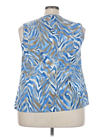 Maggie Barnes Sleeveless Blouse (view 2)