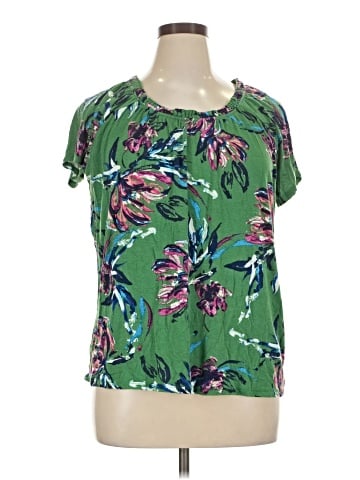 Jaclyn Smith Short Sleeve Blouse (view 1)
