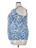 Maggie Barnes Blue Sleeveless Blouse Size 18/20W - photo 5