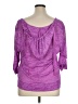 Active Purple 3/4 Sleeve T-Shirt Size 14 - photo 2