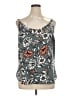 Le Chateau 100% Polyester Gray Sleeveless Top Size XL - photo 1