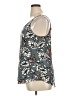 Le Chateau 100% Polyester Gray Sleeveless Top Size XL - photo 5