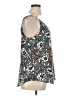 Le Chateau 100% Polyester Gray Sleeveless Top Size XL - photo 4