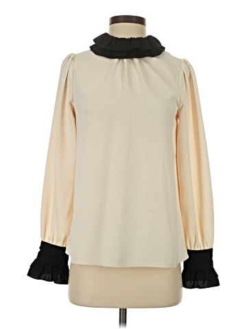 Karen Millen Long Sleeve Blouse (view 1)