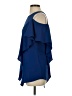 Halston Heritage 100% Polyester Blue Sleeveless Blouse Size 0 - photo 5