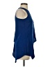 Halston Heritage 100% Polyester Blue Sleeveless Blouse Size 0 - photo 4