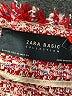 Zara Basic 100% Wool Tweed Red Blazer Size XS - photo 6