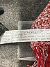Zara Basic 100% Wool Tweed Red Blazer Size XS - photo 8
