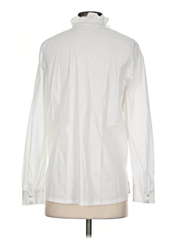 Soft Surroundings Long Sleeve Button-Down Shirt (view 2)