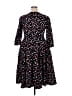 Unbranded Hearts Black Casual Dress Size 2X - photo 2