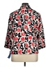 Koret 100% Cotton Floral Red Blazer Size XL - photo 2