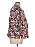 Koret 100% Cotton Floral Red Blazer Size XL - photo 4