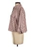 Zara Stripes Brown 3/4 Sleeve Blouse Size XS - photo 5