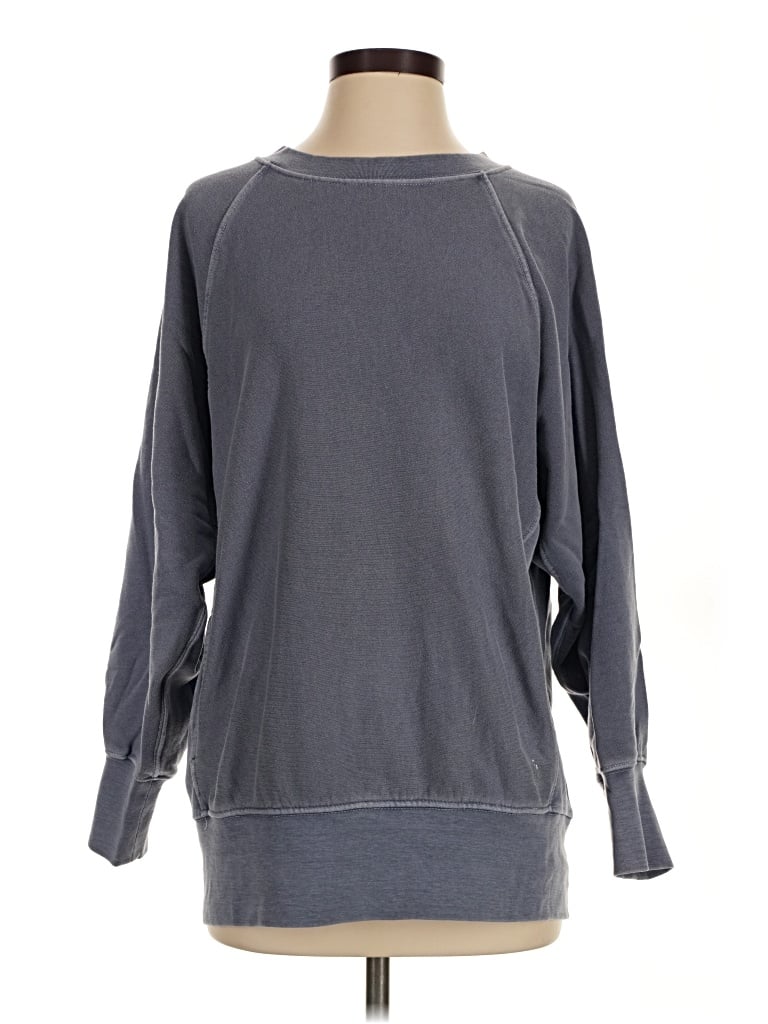 Pre-owned Fp Movement 3/4 Sleeve T-shirt In Gray