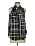 Cato 100% Polyester Black Sleeveless Blouse Size S - photo 1