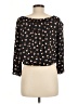 Billabong 100% Rayon Black 3/4 Sleeve Blouse Size M - photo 2