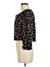 Billabong 100% Rayon Black 3/4 Sleeve Blouse Size M - photo 5