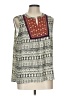 THML Gray Sleeveless Blouse Size L - photo 1