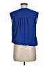Pleione 100% Polyester Blue Sleeveless Blouse Size M - photo 2