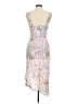 Shein 100% Polyester Gray Cocktail Dress Size 6 - photo 2